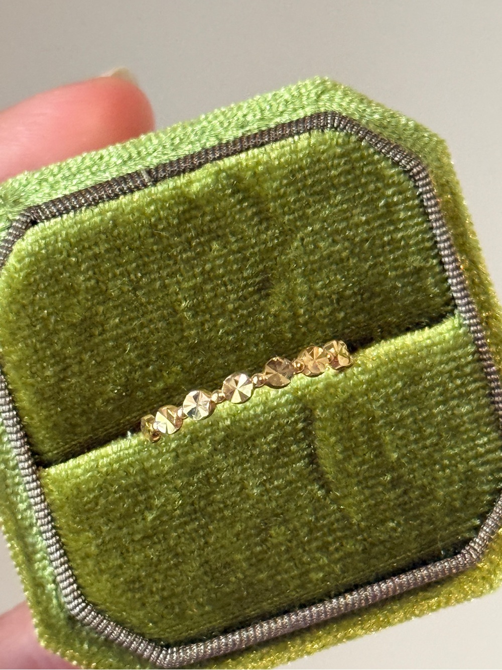 14K Solid Gold Ring size 6.5